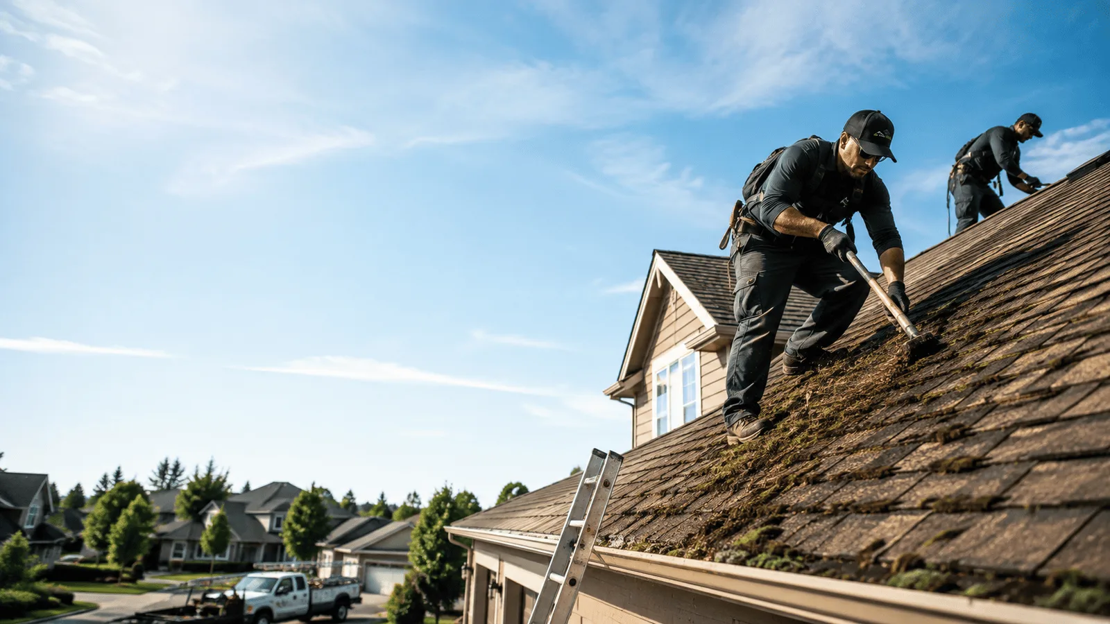 Roof Moss Removal in Pasadena, CA near me